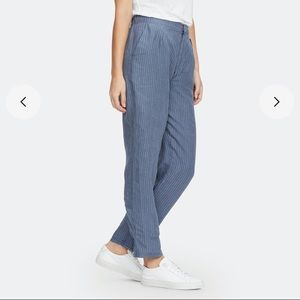 Sale!! NWT Michael Stars pinstripe linen trousers size S